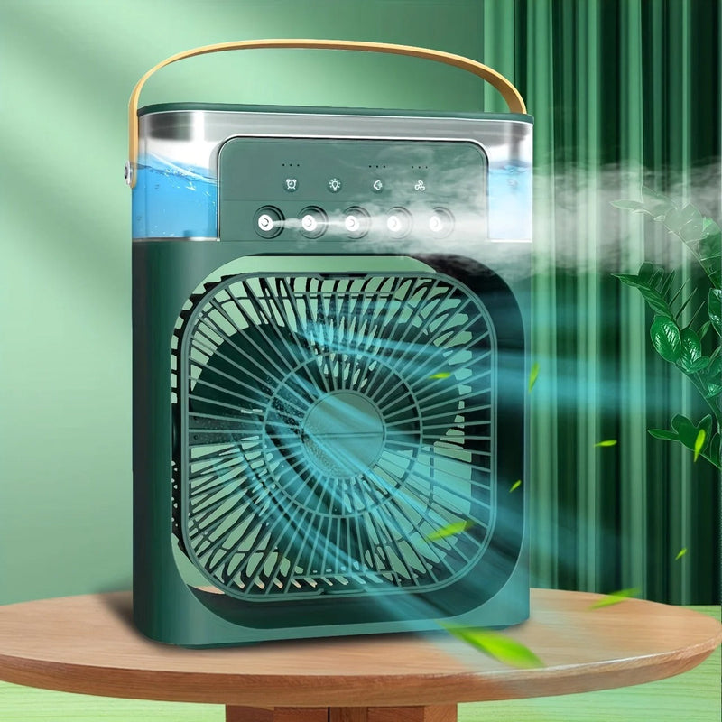 Mini ventilador humidificador de aire acondicionado