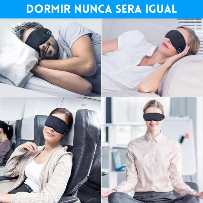 SleepBand Pro™ | Antifaz para dormir con bluetooth